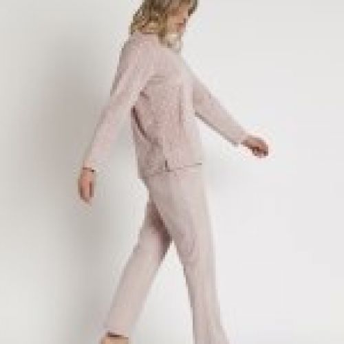 62651 PIJAMA MUJER VELVET ADMAS CLASSIC