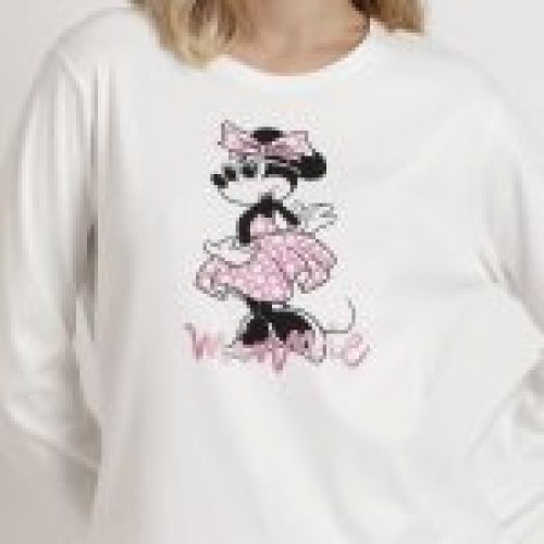 62274 PIJAMA SEÑORA MICKEY 100% ALGODON DISNEY ADMAS