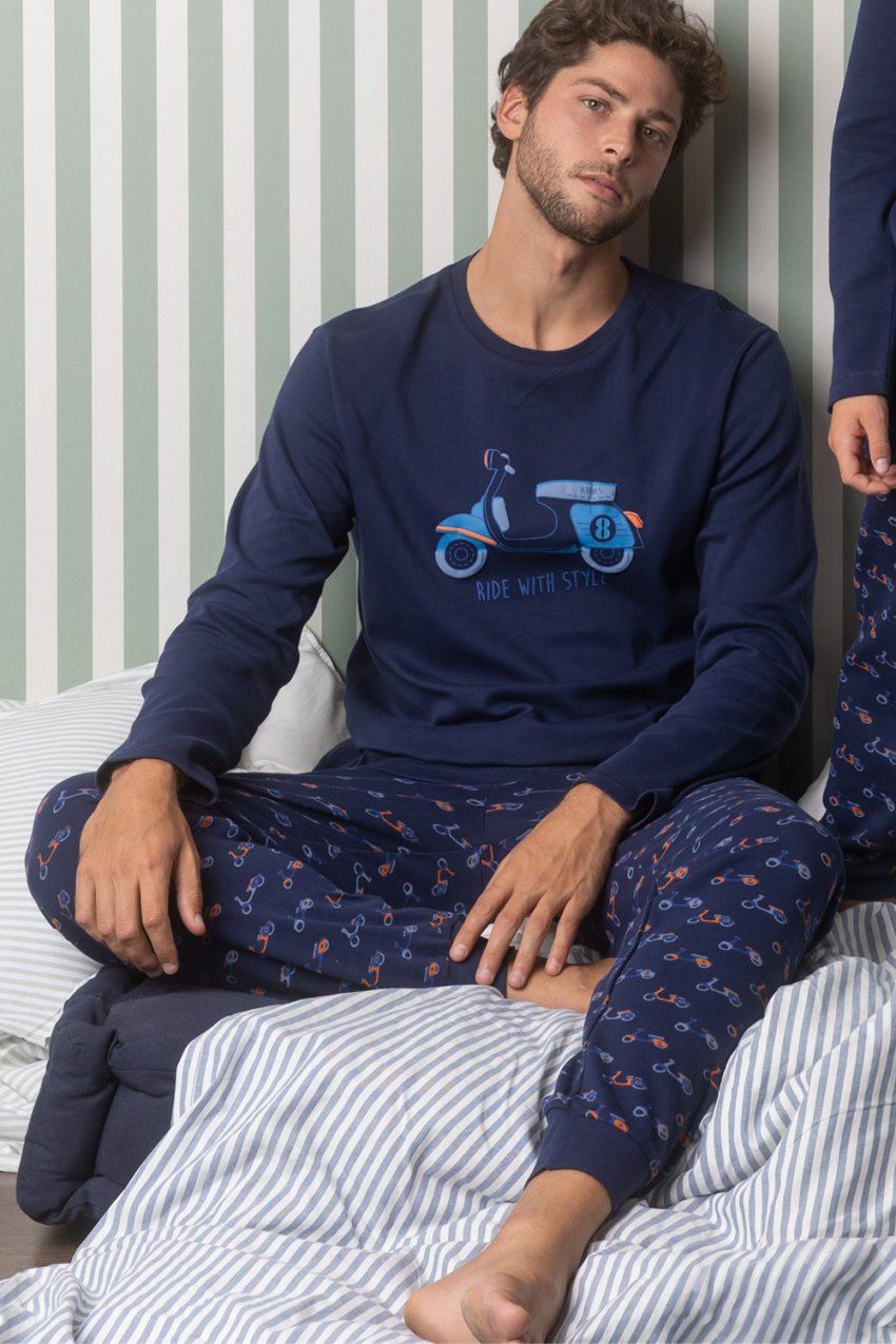 62756 PIJAMA HOMBRE INTERLOCK BESPA ADMAS