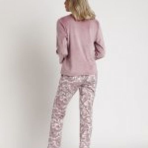 62654 PIJAMA MUJER CALENTITO VELVET ADMAS CLASSIC