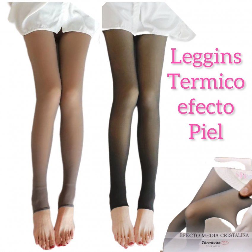 LEG 71722 LEGGINS TERMICO EFECTO PIEL 220 GR SPI