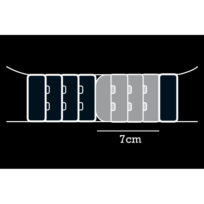 2011 EXTENSOR DOBLE ESTRECHO. HASTA 7 CM