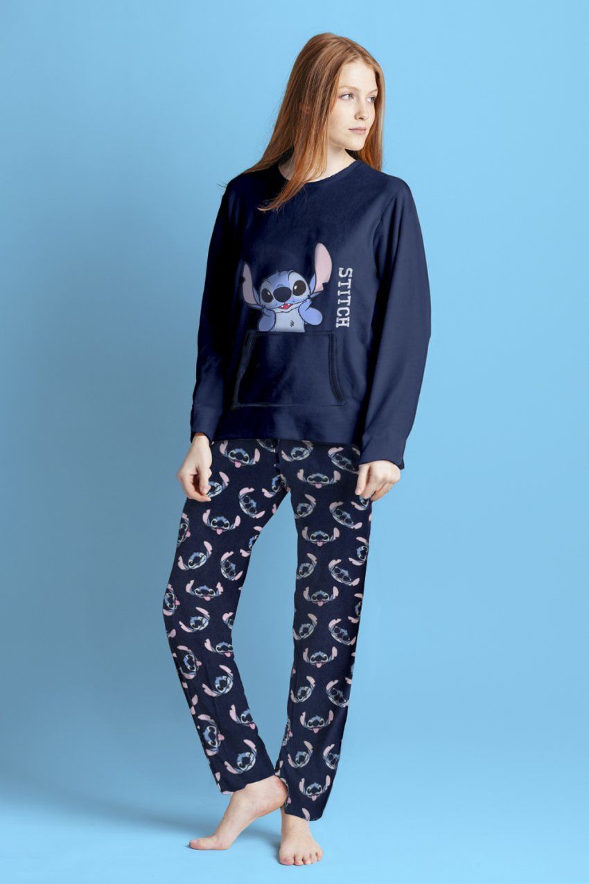 62676 PIJAMA MUJER  CORALINA LILO & STITCH ADMAS