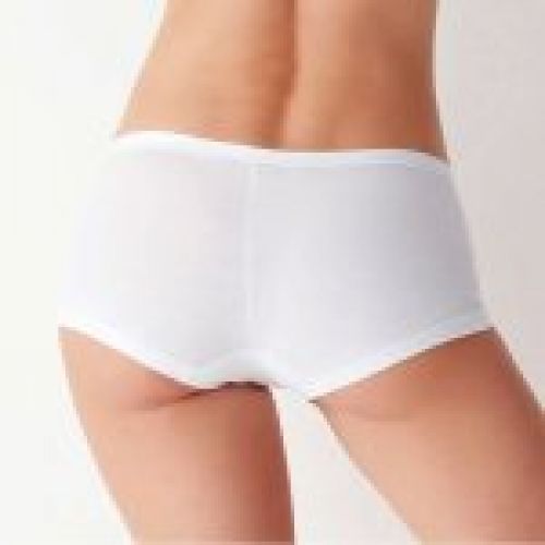 2 slip panty donna cotonella in cotone elasticizzato con profili comfort 1