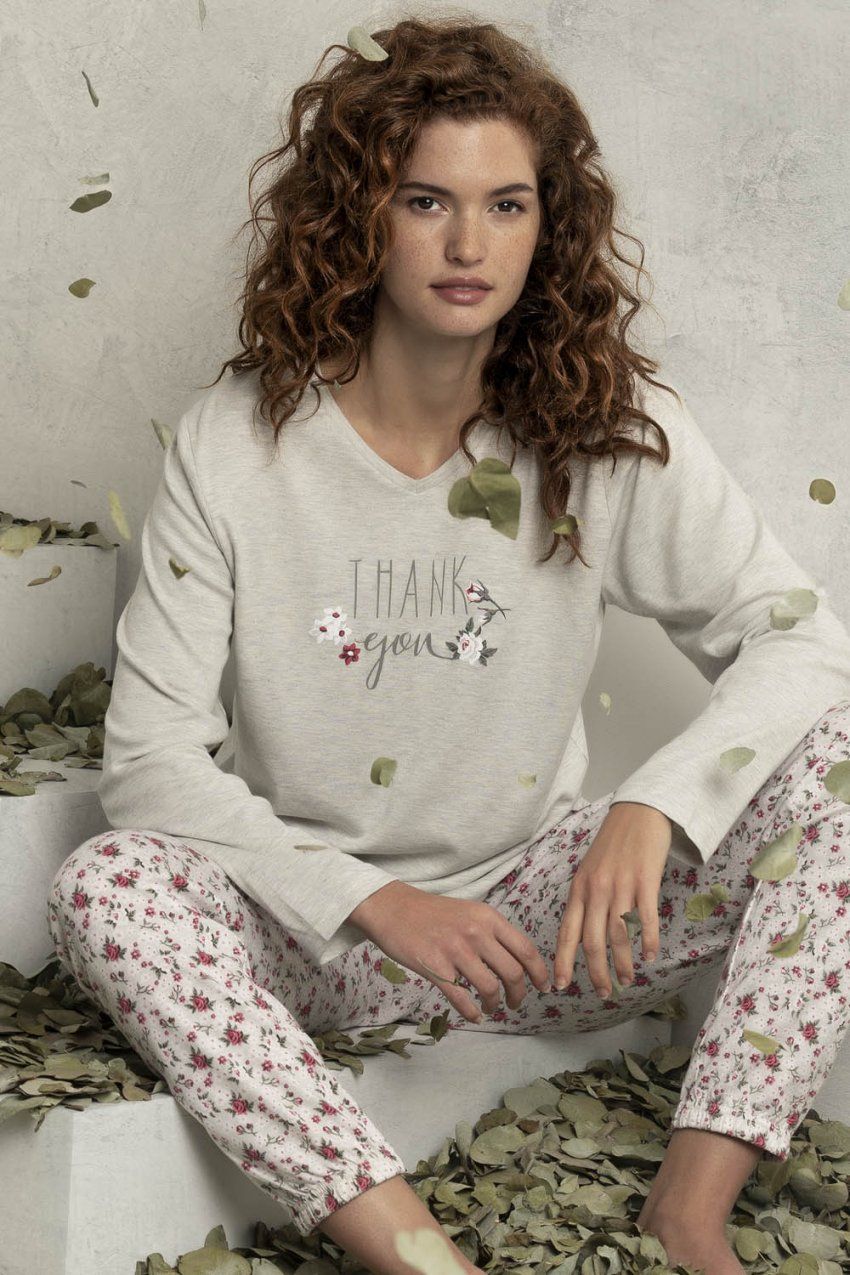 60213 PIJAMA SEÑORA INTERLOCK ADMAS