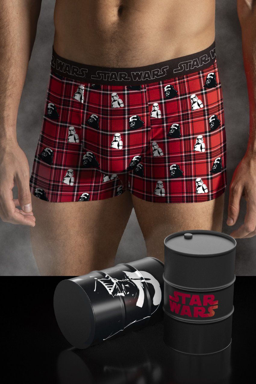 48608 BOXER  ROJO STARS WARS BOTE REGALO ADMAS