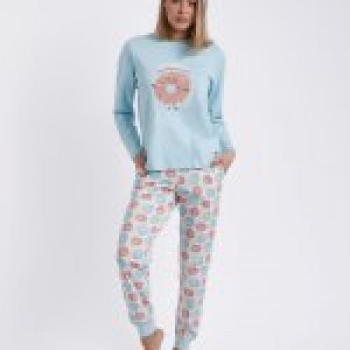 60369 PIJAMA SEÑORA INTERLOCK DONUTS ADMAS