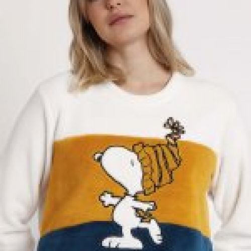 62422 PIJAMA SEÑORA CORALINA SNOOPY ADMAS