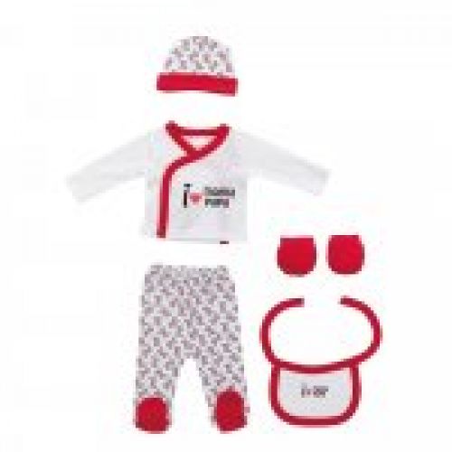 SET23 CONJUNTO INFANTIL 5 PIEZAS SET REGALO MAMA PAPA INTERBABY