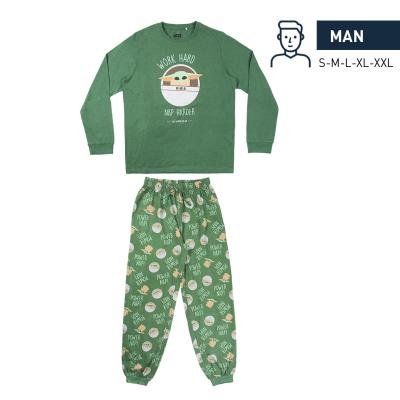 8189 PIJAMA CABALLERO MANDALORIAN BABY YODA INTERLOCK CERDÁ