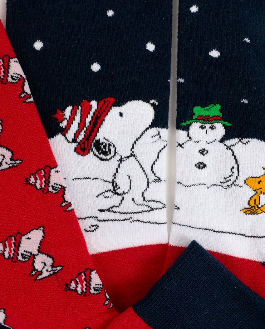 21412 LATA SNOOPY CALCETINES HOMBRE 2 PARES ADMAS