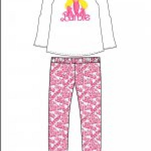 62955 PIJAMA MUJER 100% ALGODON BARBIE ADMAS