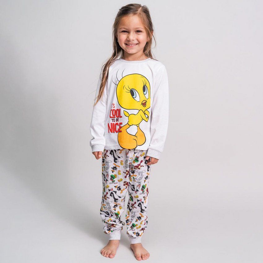 2900000193 PIJAMA NIÑA  LOONEY TUNES PIOLIN  4 A 12 años ALGODON CERDÁ