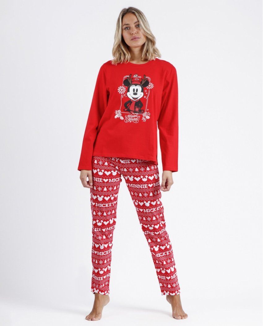 56988 PIJAMA SEÑORA INTERLOCK MICKEY DISNEY ADMAS