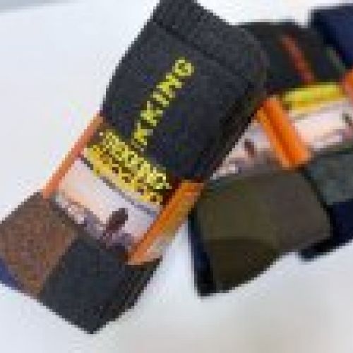 CALCETÍN TREKKING ALGODÓN UNIT.: 0,90€ PACK 3