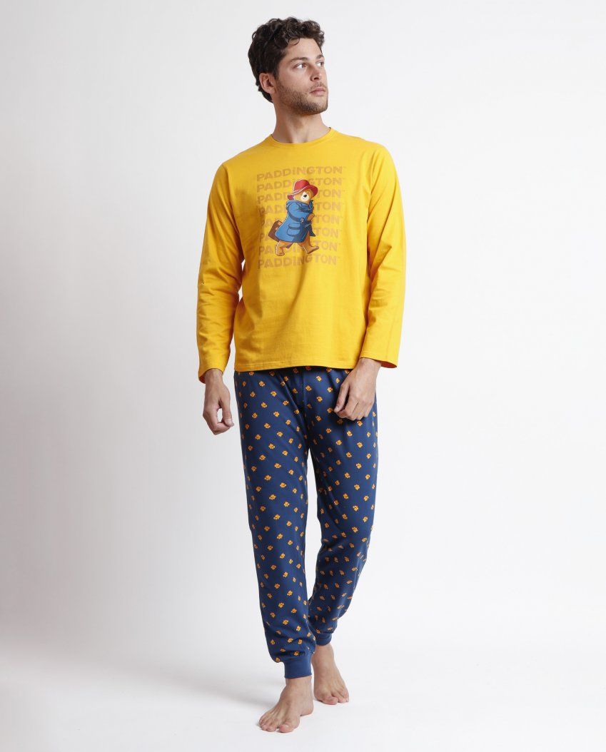 62852 PIJAMA HOMBRE 100% ALGODON PAW PADDINGTON