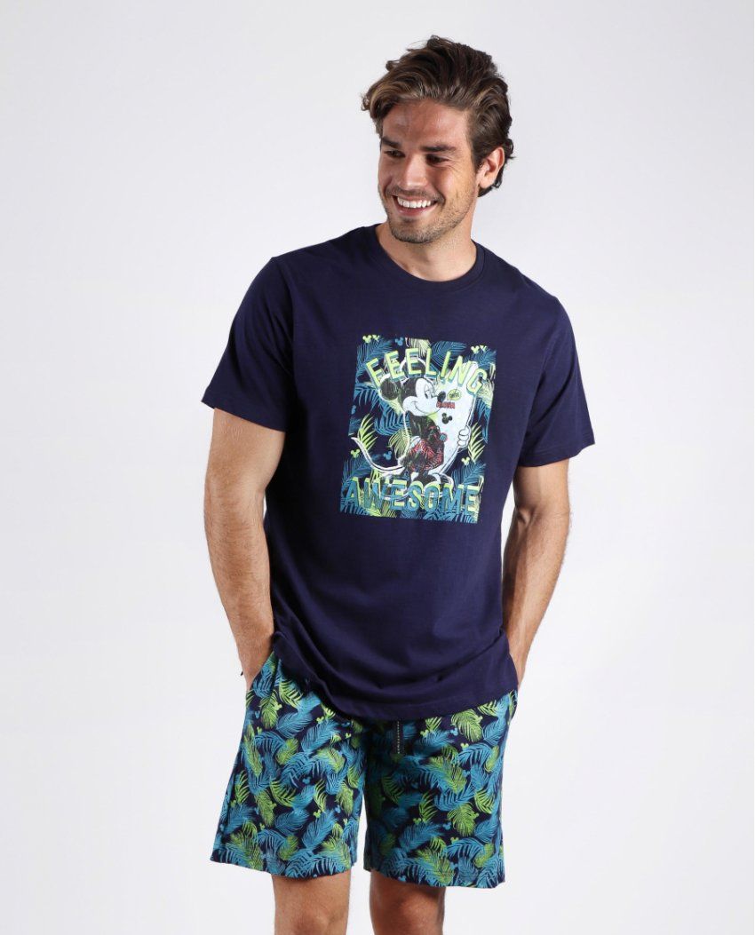 55439 PIJAMA CORTO CABALLERO MICKEY DISNEY ADMAS