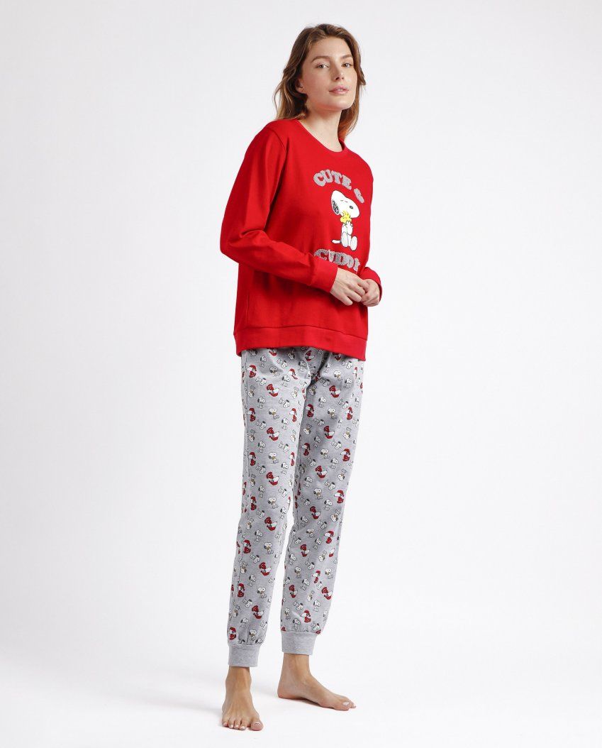 60435 PIJAMA SEÑORA SNOOPY