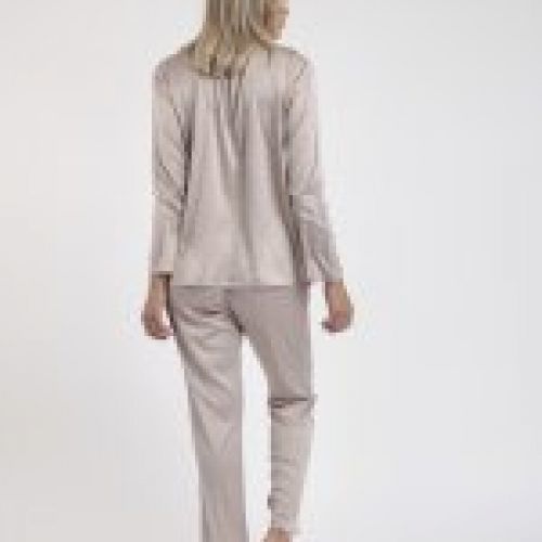 62649 PIJAMA MUJER ABIERTO SATEN ADMAS CLASSIC