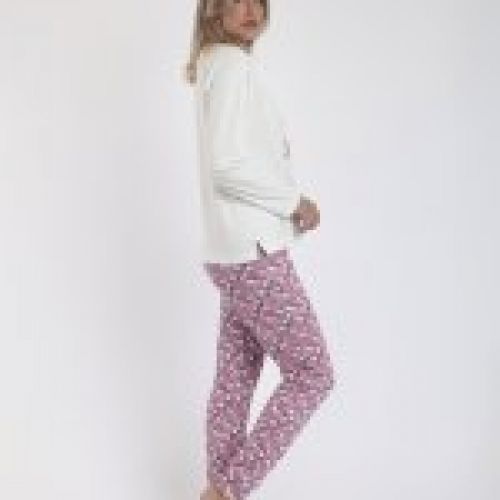 62955 PIJAMA MUJER 100% ALGODON BARBIE ADMAS