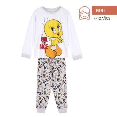 2900000193 PIJAMA NIÑA  LOONEY TUNES PIOLIN  4 A 12 años ALGODON CERDÁ