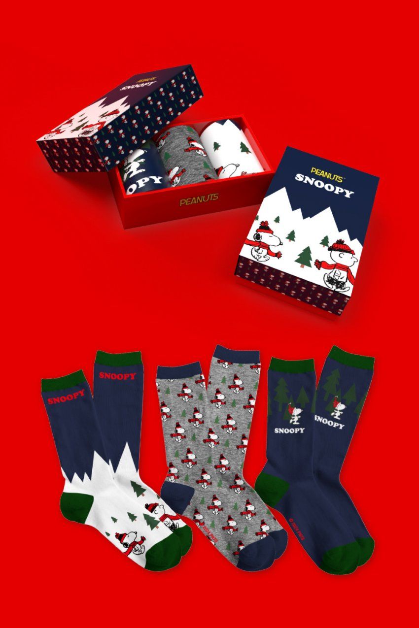 21336 Caja regalo calcetines snoopy