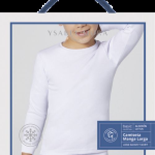 18301 CAMISETA INFANTIL MANGA LARGA YSABEL MORA