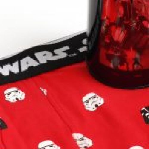 48533 BOXER  ROJO STARS WARS BOTE REGALO ADMAS