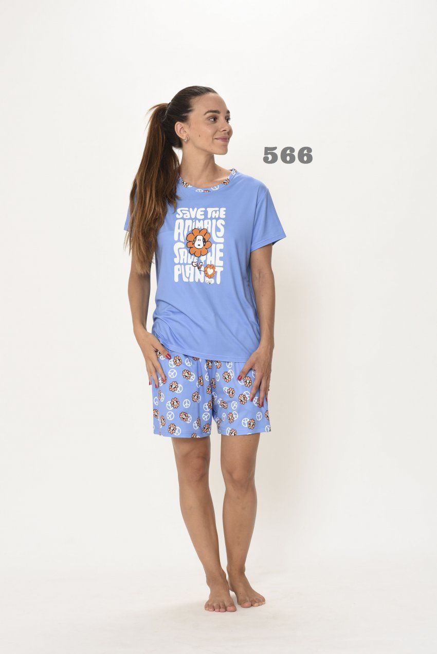 KN 565 PIJAMA SEÑORA VERANO KINANIT