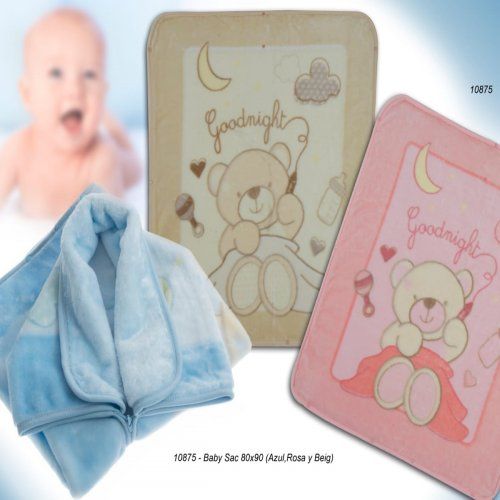 10875 MANTA BABY SAC 80x90 GAMBERRITOS