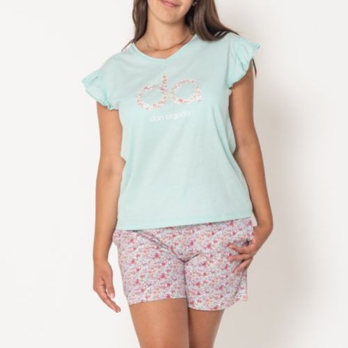 DA24403C PIJAMA SEÑORA VERANO DON ALGODON