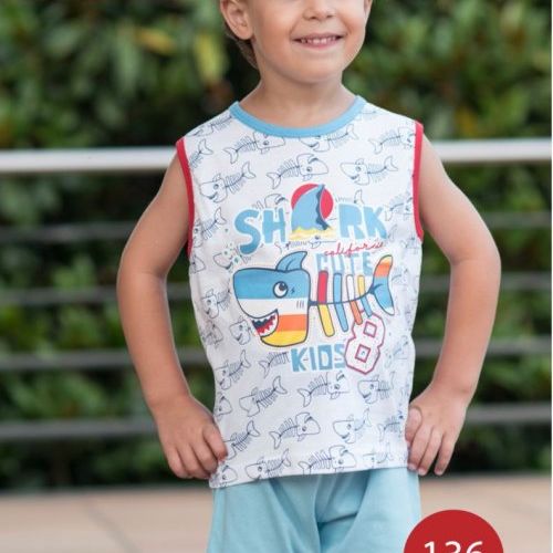 KN 136 PIJAMA NIÑO VERANO 2 A 6 KINANIT