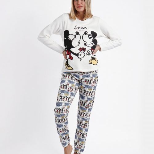 60557 PIJAMA SEÑORA FELPA MINNIE