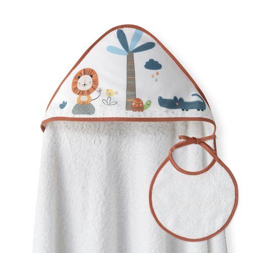 12237 CAPA BAÑO JUNGLA NTERBABY (TOALLA) 1X1 INTERBABY