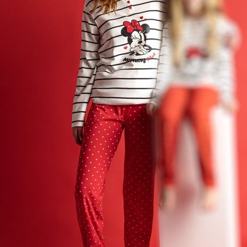 60550 PIJAMA SEÑORA FELPA  MINNIE DISNEY ADMAS