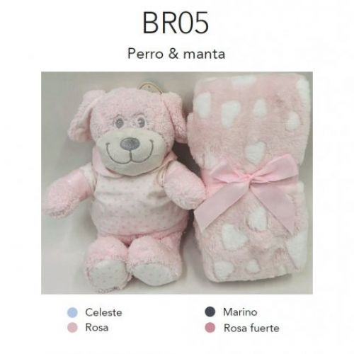 BR 05 CAJA PERRO +  MANTA REGALO KINANIT