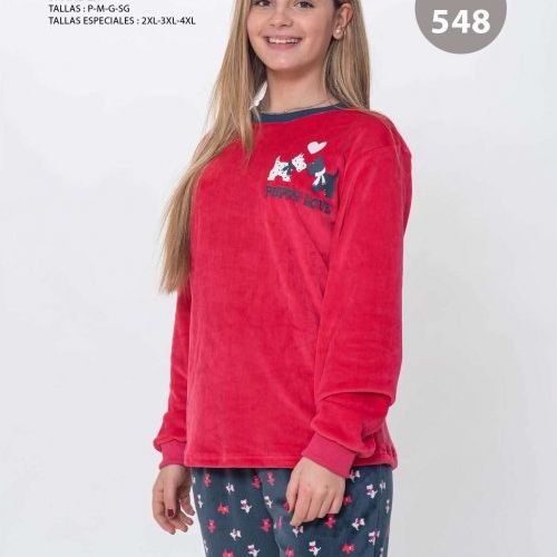 KN 548 PIJAMA SEÑORA SPANDEX KINANIT