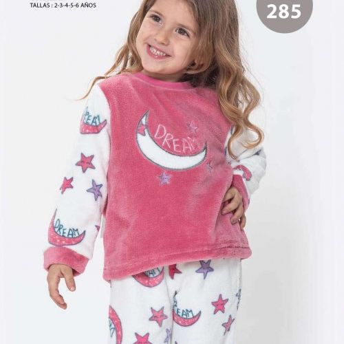 KN 285 PIJAMA NIÑA CORALINA