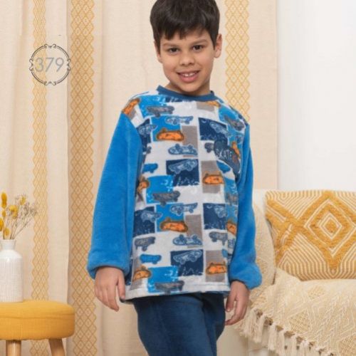 KN 379 PIJAMA NIÑO NACARINA 8 A16 KINANIT