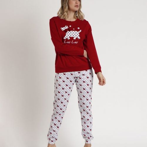 62608 PIJAMA MUJER LULU ALGODON ADMAS