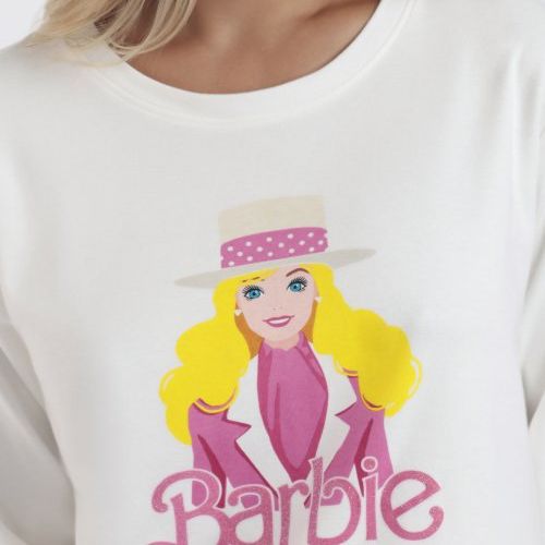 62955 PIJAMA MUJER 100% ALGODON BARBIE ADMAS