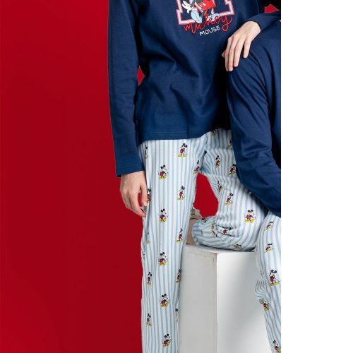 62662 PIJAMA SEÑORA MICKEY 100% ALGODON DISNEY ADMAS