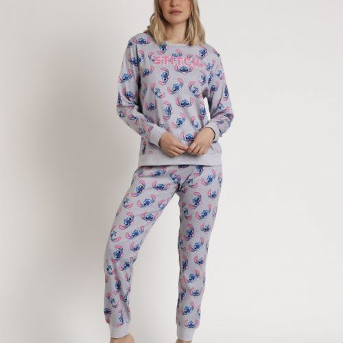 62674 PIJAMA MUJER ALGODON LILO & STITCH ADMAS