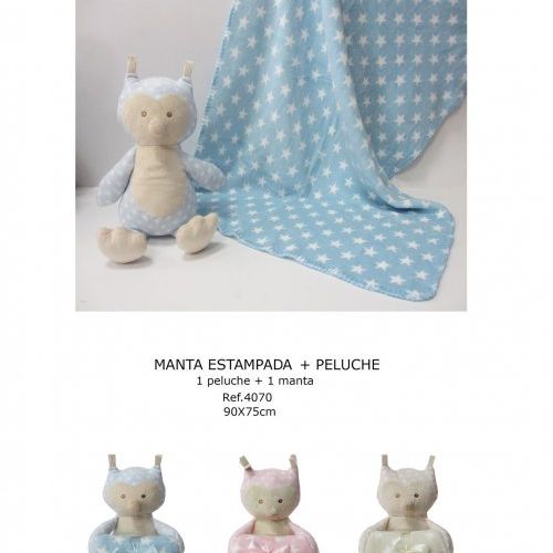 4070 MANTA + PELUCHE DUFFI BABY