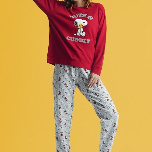 60435 PIJAMA SEÑORA SNOOPY