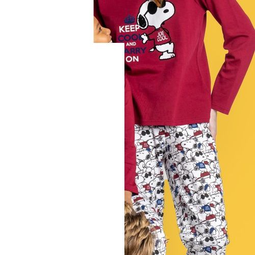 62448 pijama mujer snoopy