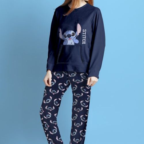 62676 PIJAMA MUJER  CORALINA LILO & STITCH ADMAS