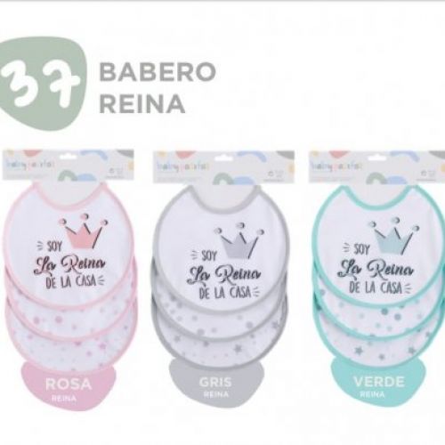 37 BABEROS  PACK 3 REYNA BABY PASITOS